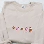 Kirby Embroidered Shirt Hoodie & Sweatshirt: Game Character Christmas Collection