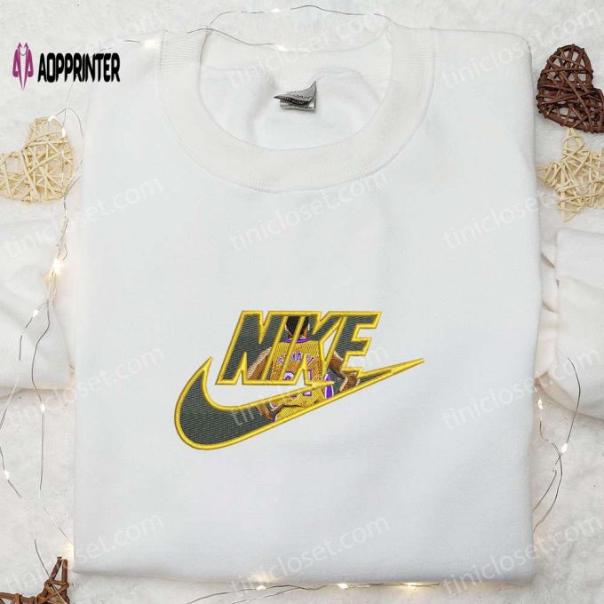 Kobe Bryant x Nike Embroidered Shirt – NBA Sports & Celebrity Hoodie