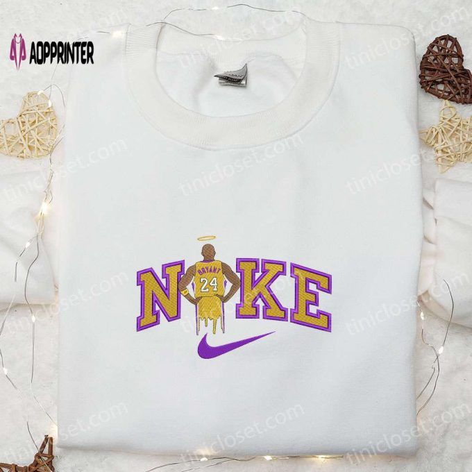 Kobe Bryant x Nike Embroidered Shirt Hoodie & Sweatshirt: Celebrity Sports Apparel