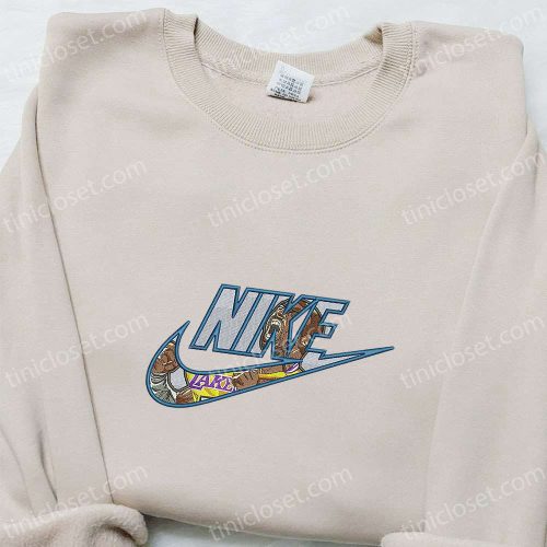 Lakers x Nike Embroidered Shirt & NBA Sports Hoodie: Best Gift Ideas for Basketball Fans