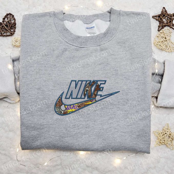 Lakers x Nike Embroidered Shirt & NBA Sports Hoodie: Best Gift Ideas for Basketball Fans