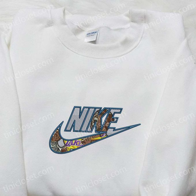 Lakers x Nike Embroidered Shirt & NBA Sports Hoodie: Best Gift Ideas for Basketball Fans