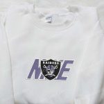 Las Vegas Raiders x Nike Embroidered Shirt – NFL Sports Hoodie