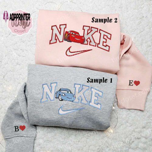 Night Fury and Light Fury x Nike Swoosh Couple Shirt: How to Train Your Dragon Cartoon Hoodie & Valentine’s Day Sweatshirt