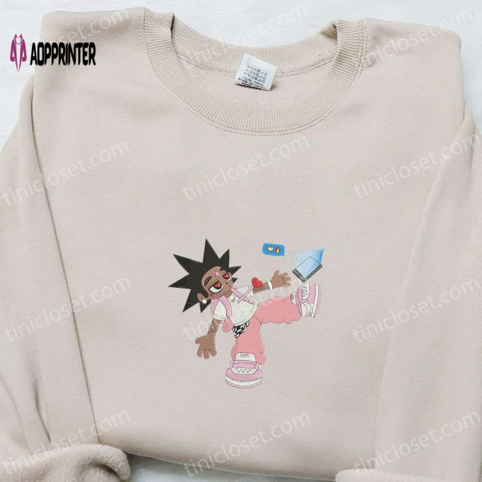 Lil Uzi Chibi Embroidered Shirt & Celebrity Hoodie: The Best Family Gifts