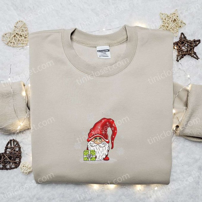 Little Gnome Gift Hoodie & Cute Christmas T-Shirt: Best Family Christmas Gift Ideas