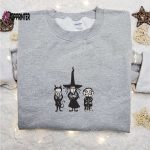 Lock Shock And Barrel Embroidered Hoodie & T-Shirt: Nightmare Before Christmas Movie – Best Gift Ideas