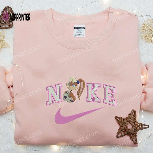 Disney Looney Tunes Lola Bunny x Nike Embroidered Sweatshirt – Cartoon Hoodie & Shirt