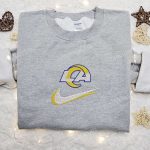 Los Angeles Rams x Nike Swoosh Embroidered Shirt – NFL Sports Hoodie