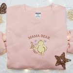 Mama Bear Picking Flowers Shirt: Mother’s Day Hoodie Best Gift For Mom