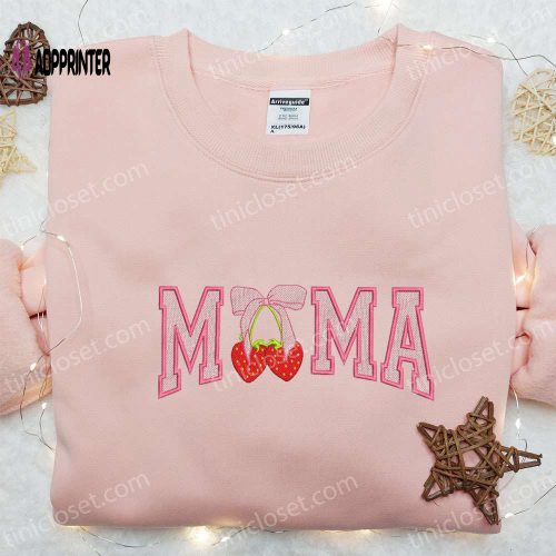 Mama Toy Story Embroidered Shirt Disney Cartoon Hoodie & Mother’s Day T-Shirt