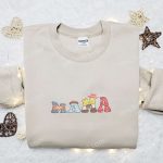 Mama Toy Story Embroidered Shirt Disney Cartoon Hoodie & Mother’s Day T-Shirt