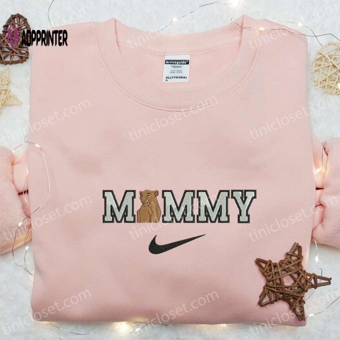 Mammy Nala x Nike Embroidered Shirt & Disney Lion King Hoodie: Perfect Family Gifts