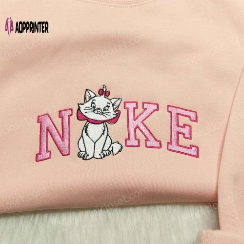 Sailor Moon x Nike Embroidered Sweatshirt: Anime Gift for Her Nike Inspired Logo Shirt