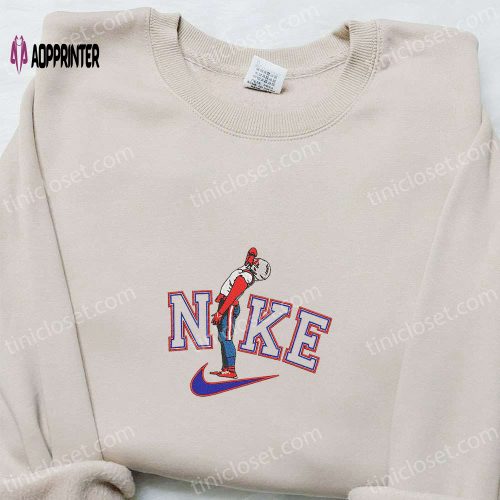 Miles Garrett x Nike Embroidered Shirt: NFL Sports Hoodie – Celebrity Style