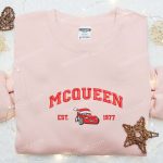 McQueen Est 1977 Xmas Embroidered Shirt & Disney Cars Hoodie – Best Christmas Gift Ideas