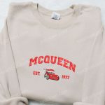 McQueen Est 1977 Xmas Embroidered Shirt & Disney Cars Hoodie – Best Christmas Gift Ideas