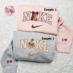 Nike Megara & Hercules Couple Shirt Cartoon Hoodie Valentine s Sweatshirt