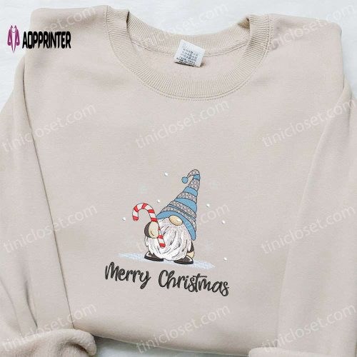 Santa Embroidered Shirt & Hoodie: Best Xmas Gifts for Family