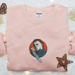 Michael Myers Embroidered Hoodie – Halloween Horror Movie Sweatshirt Perfect Family Gift