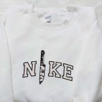 Michael Myers Knife x Nike Embroidered Tshirt: Movie-Inspired Shirt with Nike Influence