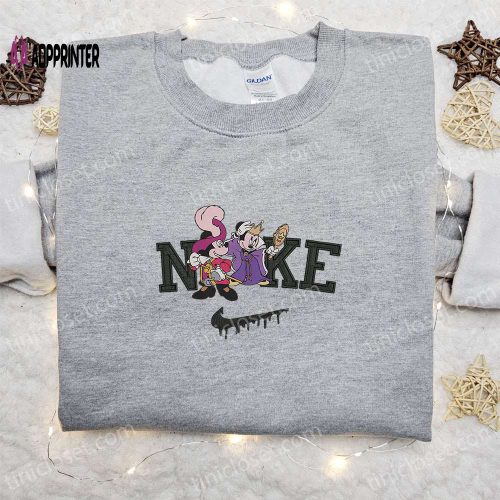 Minnie Mouse Devil x Nike Embroidered Sweatshirt: Halloween Shirt & Best Gift Idea