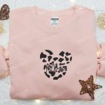 Disney Mickey Logo Mom Embroidered Shirt & Characters Hoodie – Perfect Mother’s Day Gift Idea