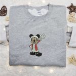 Disney Mickey Mouse Christmas Hoodie & T-Shirt: Best Embroidered Gift Ideas