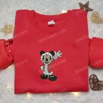 Disney Mickey Mouse Christmas Hoodie & T-Shirt: Best Embroidered Gift Ideas