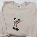 Disney Mickey Mouse Christmas Hoodie & T-Shirt: Best Embroidered Gift Ideas