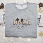 Mickey Mouse x Nike Cartoon Embroidered Hoodie & Shirt: Best Birthday Gift Ideas