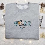 Mickey Mouse Pumpkin Mask Halloween x Nike Sweatshirt: Disney Characters Embroidered Shirt Best Halloween Gift Ideas