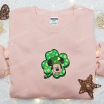 Mickey Mouse Saint Patrick’s Day Embroidered Shirt & Disney Characters Hoodie: Perfect Saint Patrick’s Day Gift Idea!