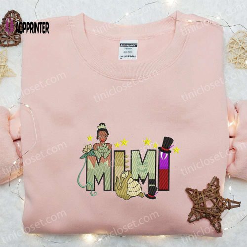 Mama Just Wanna Have Fun Embroidered Shirt – Disney Characters Mother’s Day Gift Ideas