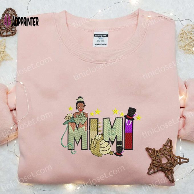 Mimi Tiana Embroidered Shirt: Disney Characters & Best Mother s Day Gift Ideas