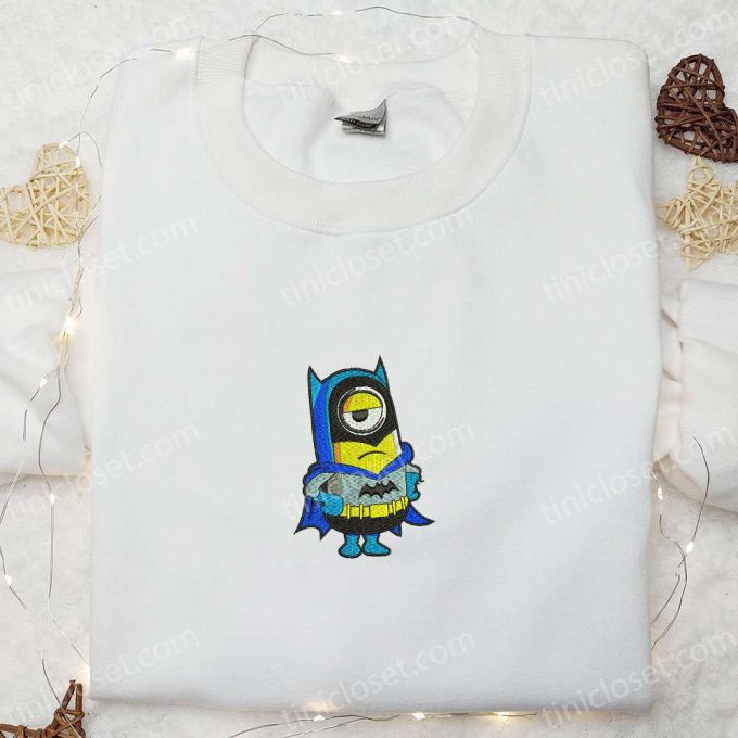 Minion Cosplay Batman Shirt & DC Superhero Movie Hoodie – Perfect Gift Idea