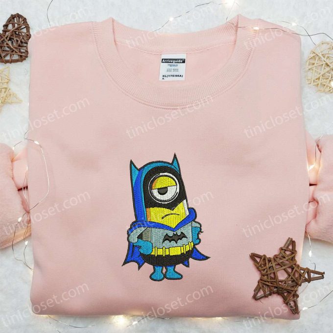 Minion Cosplay Batman Shirt & DC Superhero Movie Hoodie – Perfect Gift Idea