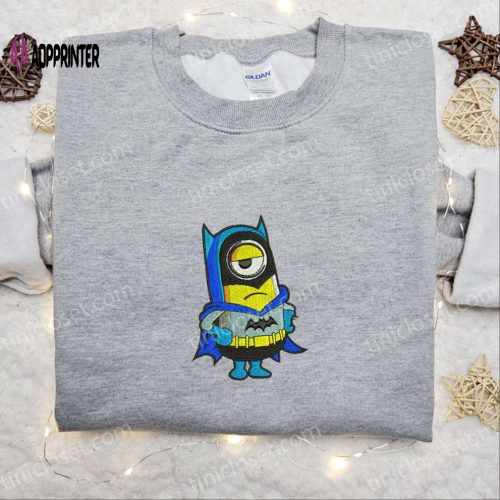 Minion Cosplay Batman Shirt & DC Superhero Movie Hoodie – Perfect Gift Idea