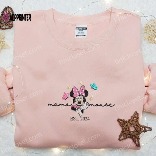 Disney Minnie Sunglasses Wow Shirt & Characters Hoodie: Best Gift Idea with Embroidery