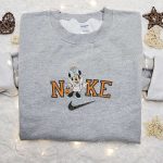 Disney Minnie Mouse Angel Halloween x Nike Sweatshirt: Best Embroidered Shirt for Halloween Gift Ideas