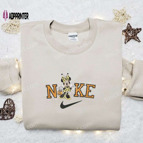 Mike Wazowski Pumpkin x Nike Embroidered Sweatshirt – Spooky Halloween Gift