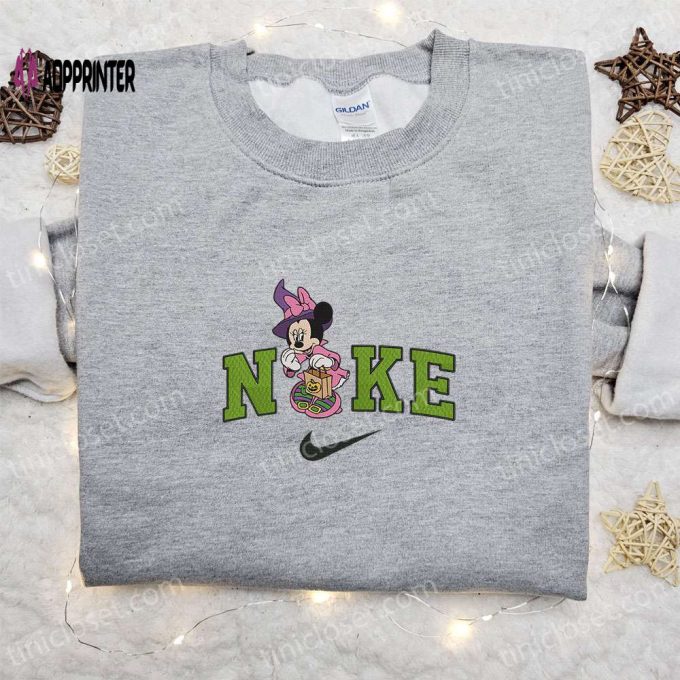 Minnie Mouse Candy Bag Halloween x Nike Embroidered Sweatshirt: Best Halloween Gift Ideas