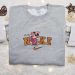 Minnie Mouse Trick or Treat Halloween x Nike Embroidered Sweatshirt – Best Disney Characters Shirt for Halloween