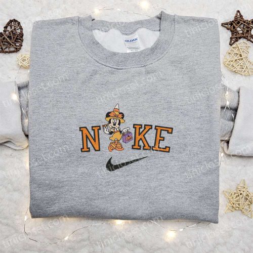 Minnie Mouse Trick or Treat x Nike Embroidered Sweatshirt – Best Halloween Gift Ideas