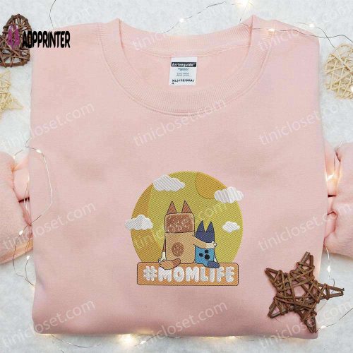 Momster Embroidered Shirt & Mother’s Day Hoodie – Best Gift For Mom