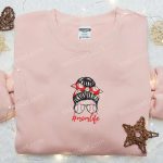 Stylish Mom Life Embroidered Shirt & Hoodie: Perfect Mother’s Day Gift!