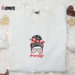 Stylish Mom Life Embroidered Shirt & Hoodie: Perfect Mother’s Day Gift!