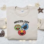 Monster Crew Embroidered Sweatshirt & Cartoon Shirt: Best Gift Ideas for Trendy Style