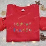 Month Flowers Embroidered Shirt & Mother s Day Hoodie – Perfect Gift For Mom