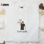 Morgan Warren Dangerous Chair Embroidered Shirt & Hoodie: Celebrity Mugshot Collection – Perfect Gift Idea